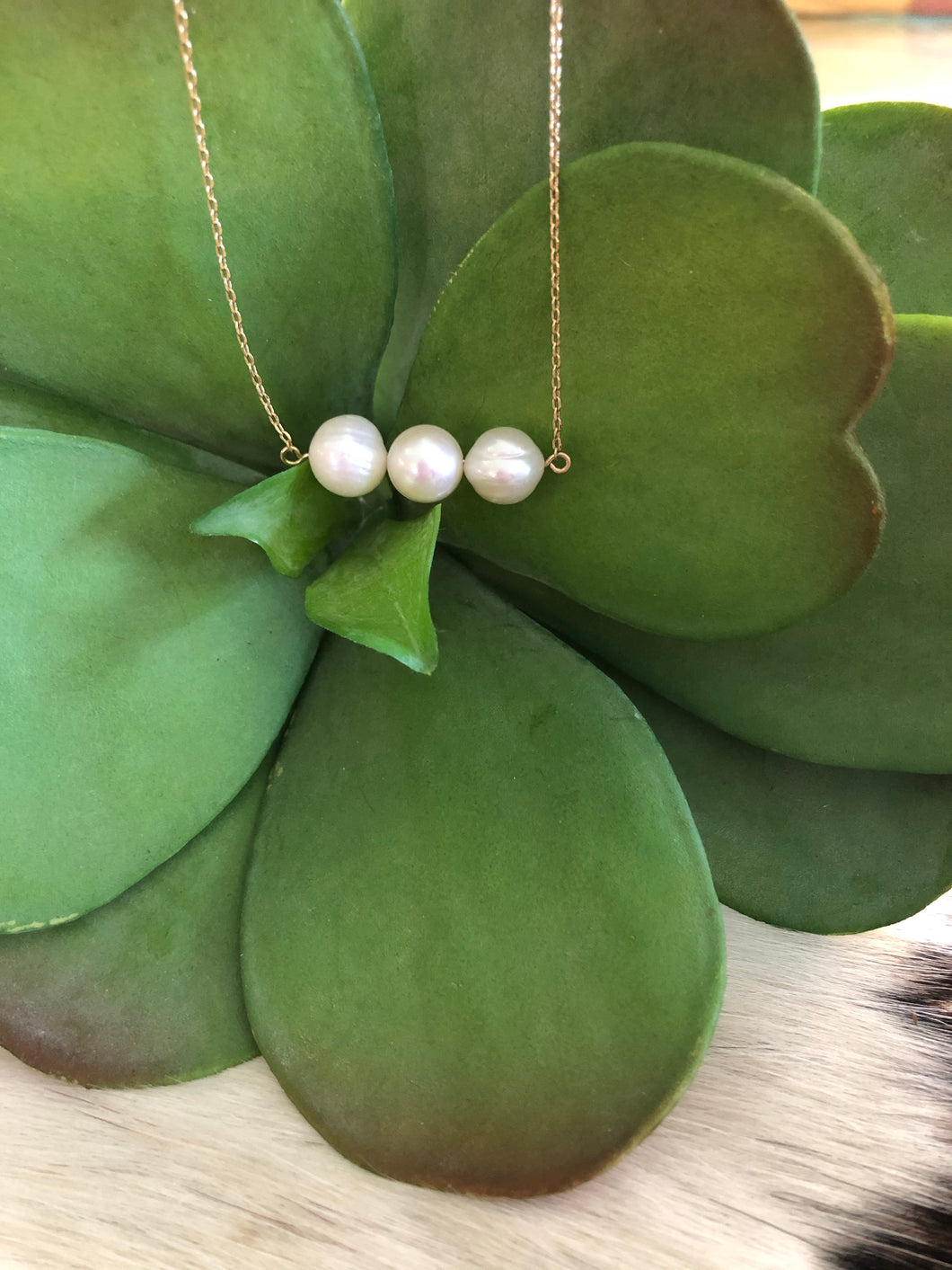 Pearl Trio Necklace